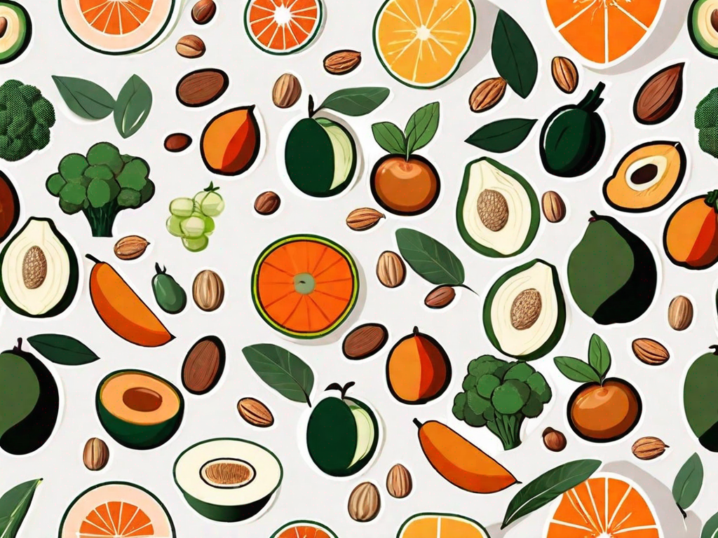 Various types of fruits