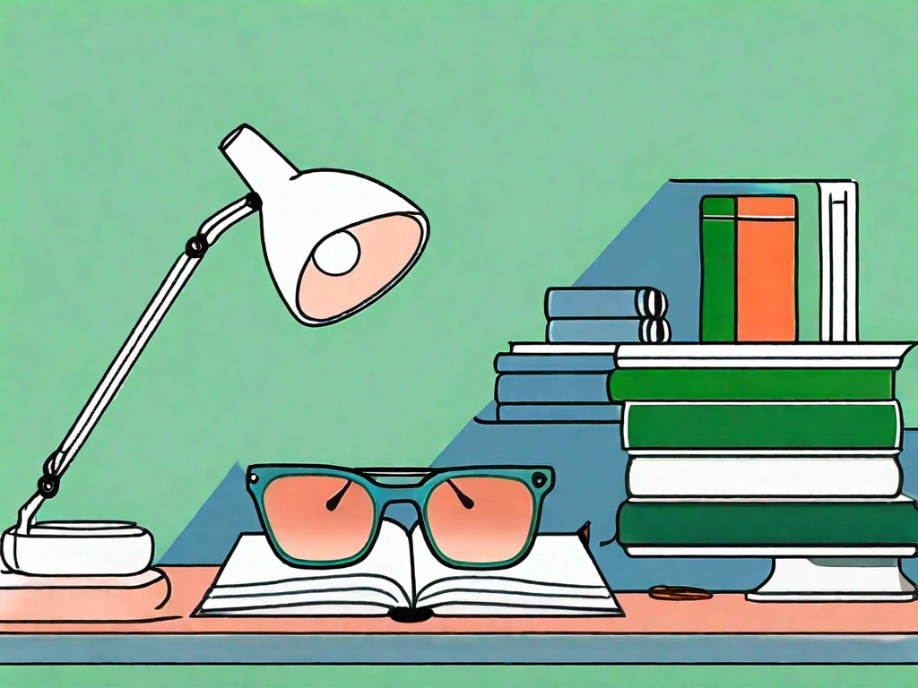 Various objects like a book